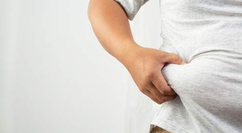هل أنت عرضة لتكدس الدهون في منطقة البطن؟