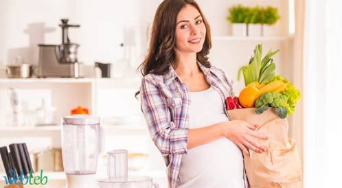 النظام الغذائي الخاص بالحامل يؤثر على صحة جنينها 