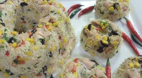 سلطة التونة بالأرز - ويب طب