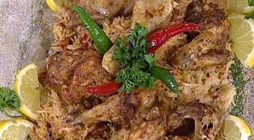 أرز مدخن بالدجاج - ويب طب