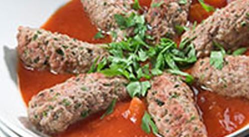 الكفتة بالصلصة - ويب طب