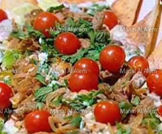 سلطة شاورما