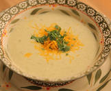 طريقة عمل شوربة البطاطس