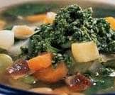 شوربة خضار بالدجاج