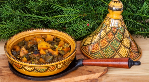 طاجن البامية
