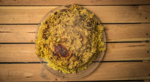 مشخول دجاج