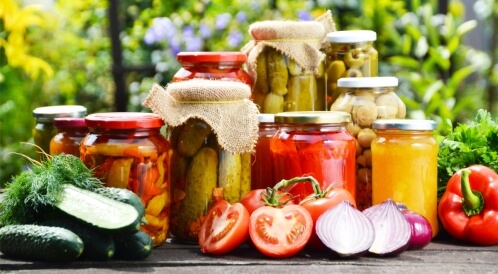 طرق حفظ الأطعمة بالصور