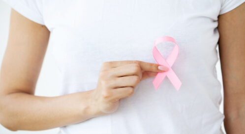 أعراض سرطان الثدي بالصور
