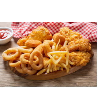 3. الأطعمة المقلية (Fried foods)