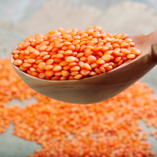 5. العدس الأحمر