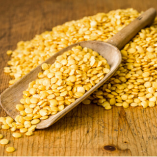 6. العدس الأصفر