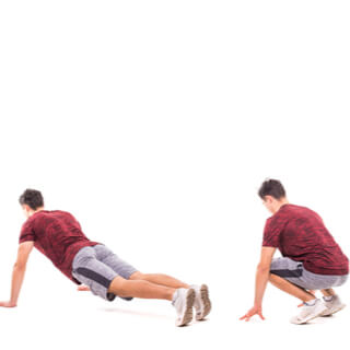 1. تمرين البيربي (Burpees)