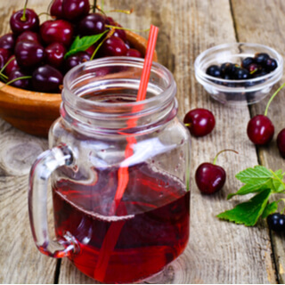 4. عصير الكرز