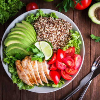 2. تناول الأطعمة الصحية