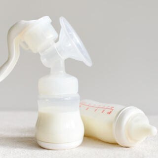 4. جهز شفط الحليب من الثدي