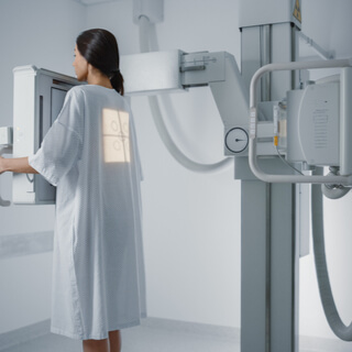 1. تصوير الثدي الشعاعي