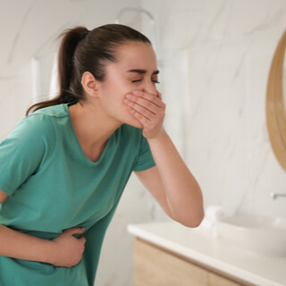 أعراض قرحة المعدة