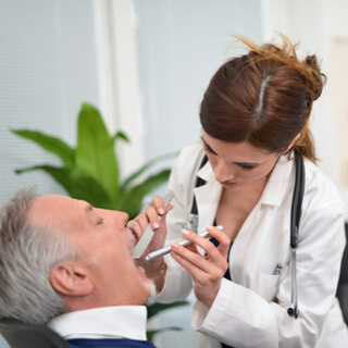 علاج التهاب اللوزتين بالصور