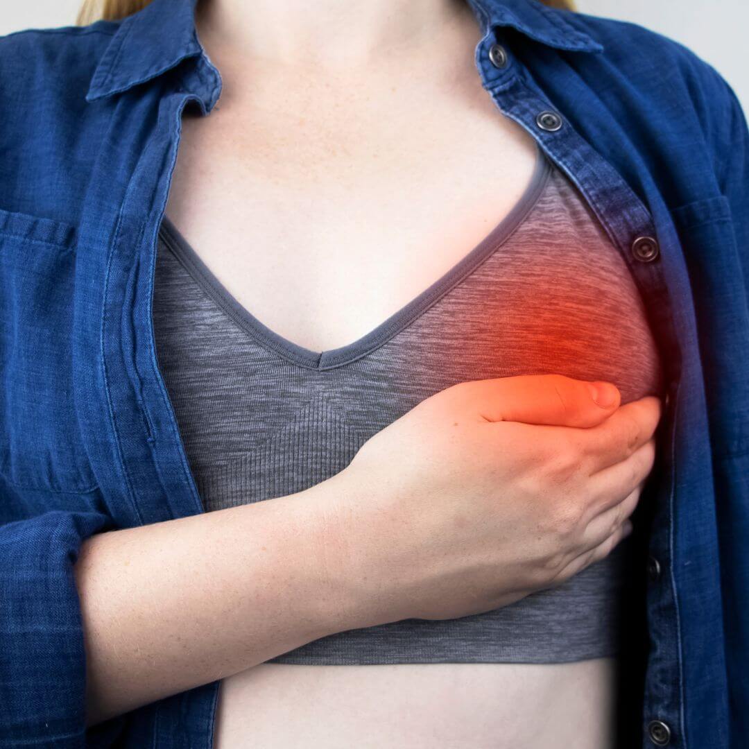 7. أعراض سرطان الثدي الالتهابية 7. أعراض سرطان الثدي الالتهابية