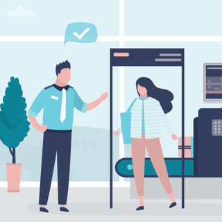 5. هيء نفسك للفحص الأمني