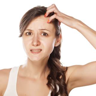 المشكلة الرابعة: قشرة الرأس