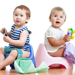 8. التدريب على استخدام الحمام