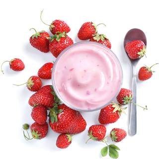 1. الزبادي المنكه