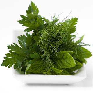 النعناع والبقدونس