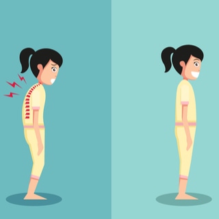 2. حسّن من وضعية وقوفك