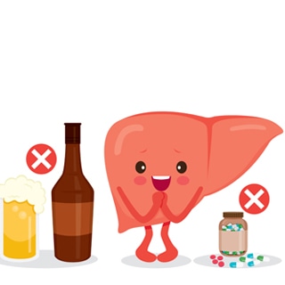 أشياء تضر الكبد