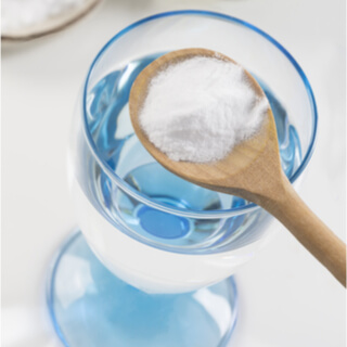 1. بيكربونات الصوديوم أو صودا الخبز