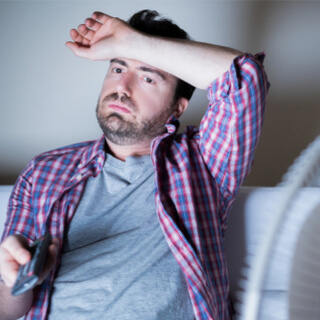 4. التعرق الليلي 4. التعرق الليلي