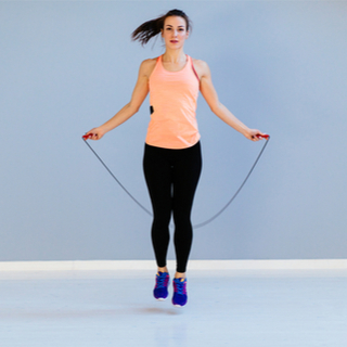 3. القفز باستخدام الحبل