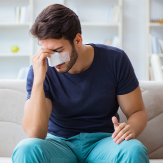 2. تنفس عبر فمك