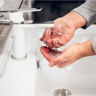 غسل اليدين