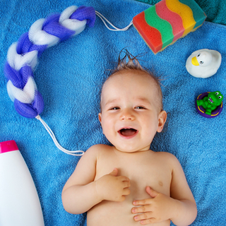 خطوات الأولى من الاستحمام