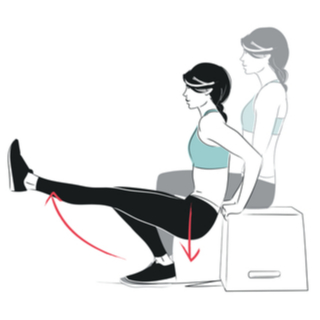 تمرين التراجع بساق واحدة تمرين التراجع بساق واحدة