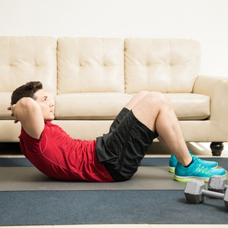 تمارين طحن البطن 