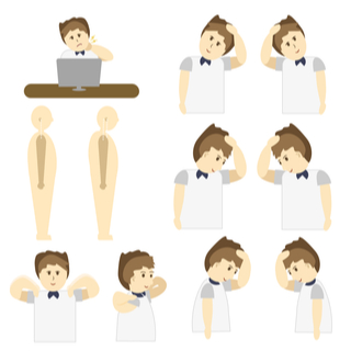 تمرين فك الرقبة