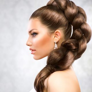 ضفيرة في منتصف الرأس