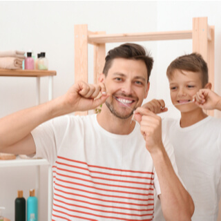 الاعتناء بحشوات الأسنان 