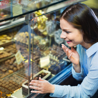 عدم التسوق على معدة فارغة