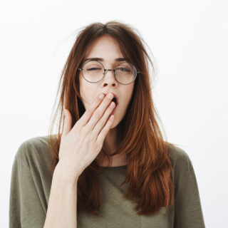 عدم النوم بشكل كافي