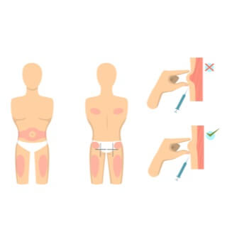 أسفل الظهر أو الأرداف أو الوركين