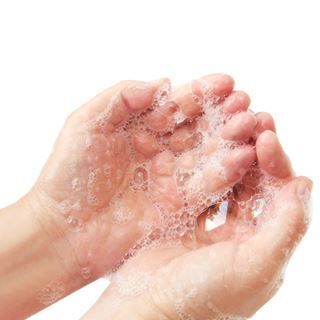 1. غسل اليدين