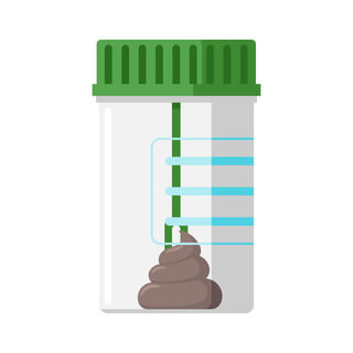 5. لون البراز الشاحب
