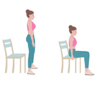 3. تمدد الكتف والصدر (Shoulder and chest stretch)