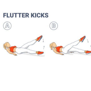 تمرين تبادل الساقين