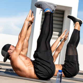 لمس أصابع القدم