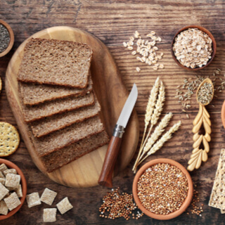 إضافة الحبوب الكاملة